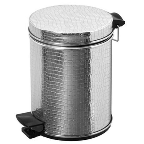 Ведро для мусора AVS серебро (кро... Ведро для мусора AVS серебро (кро...